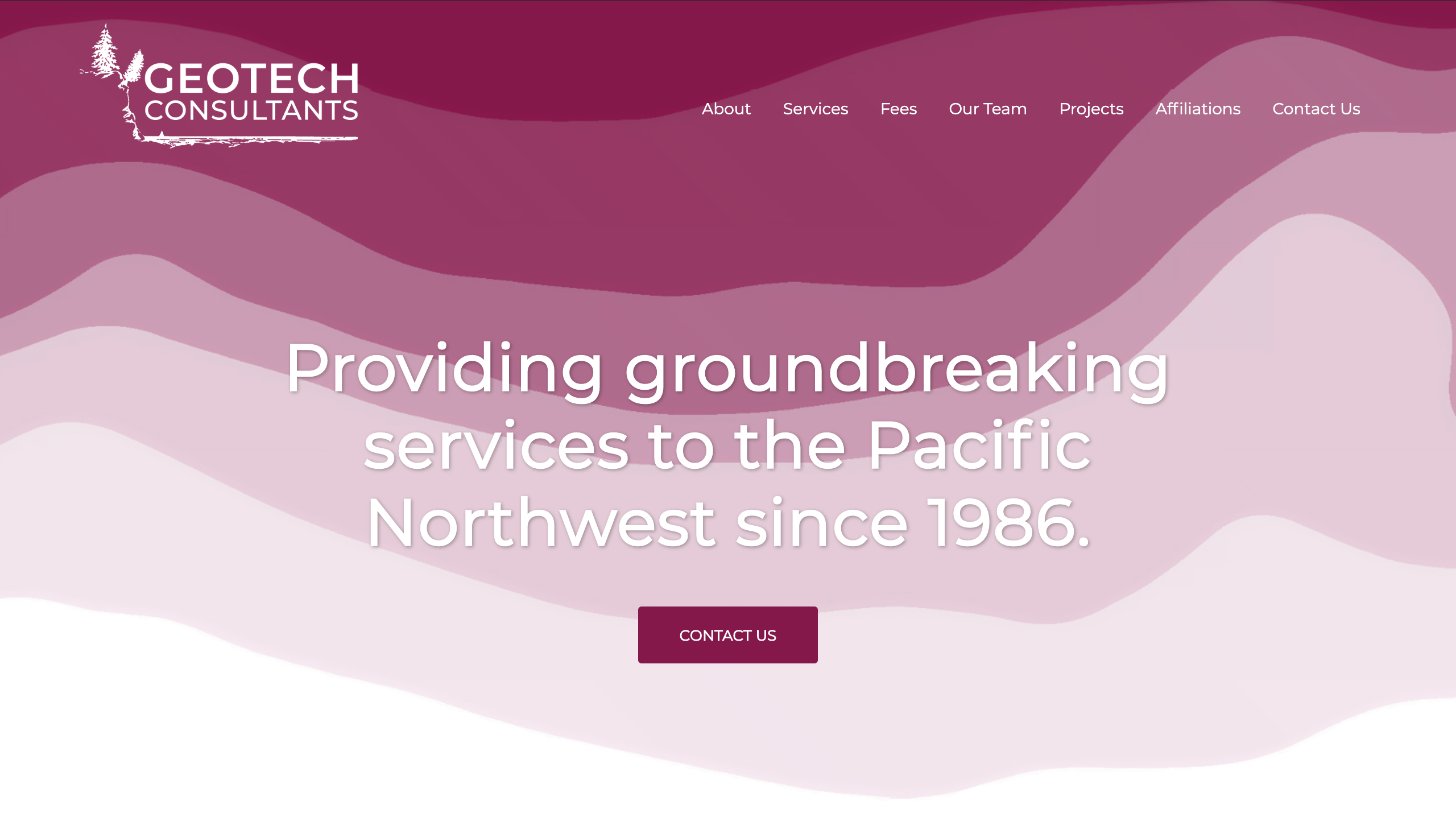 Geotech's new site