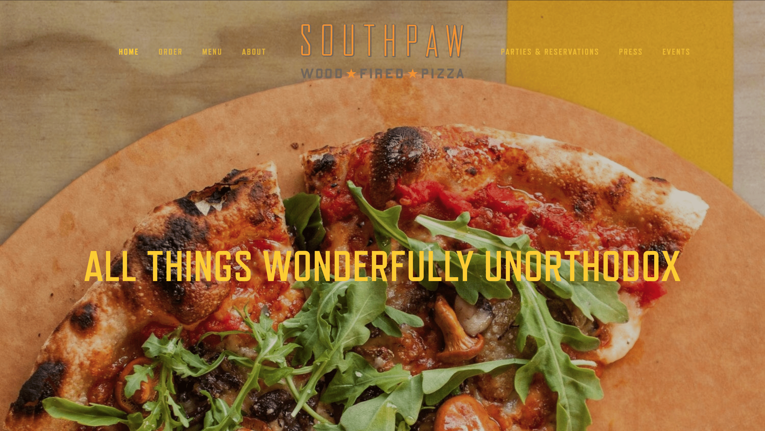 Southpaw's new site